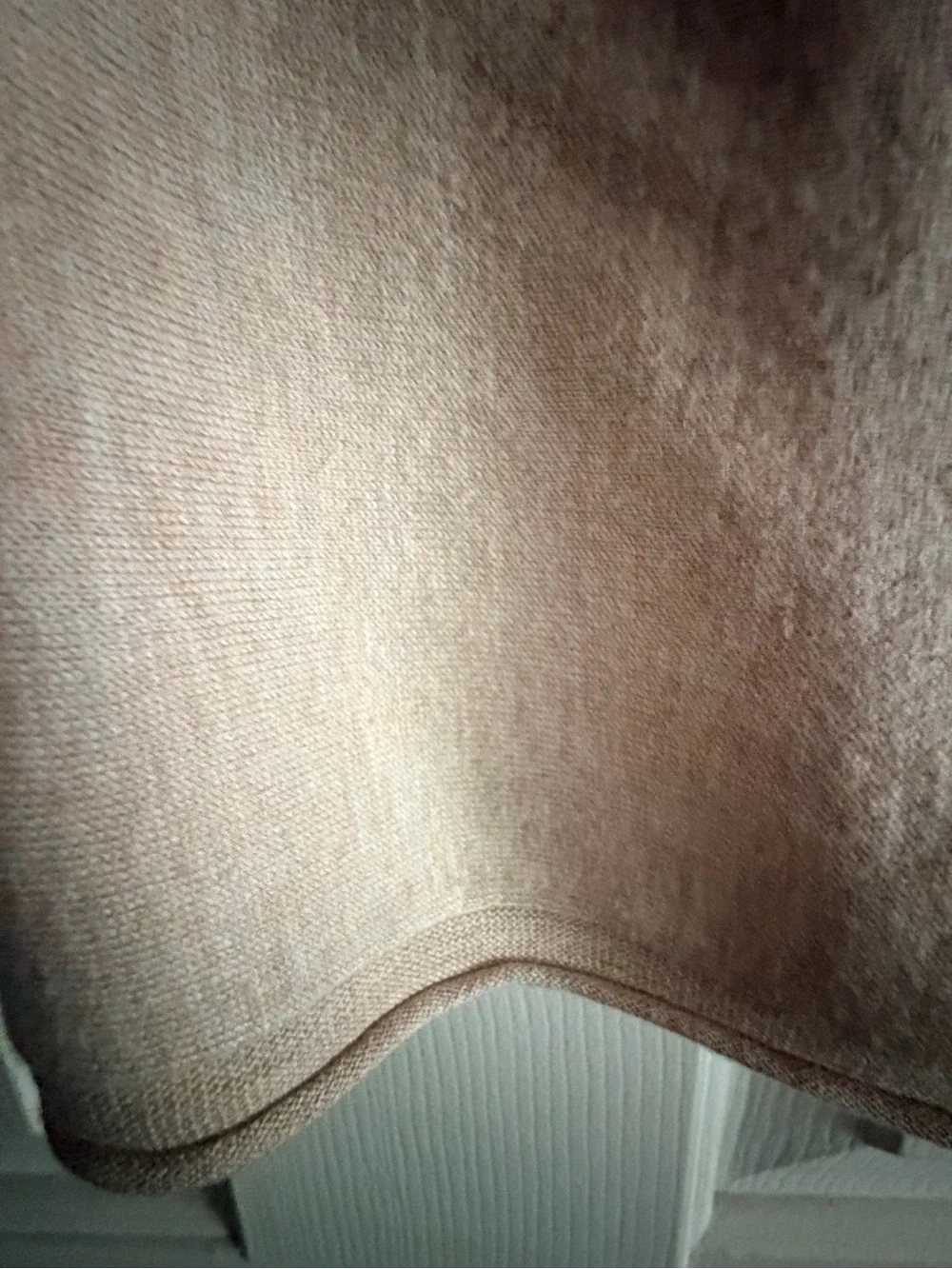 Chico's Soft Scoop Neck Sweater in Light Taupe